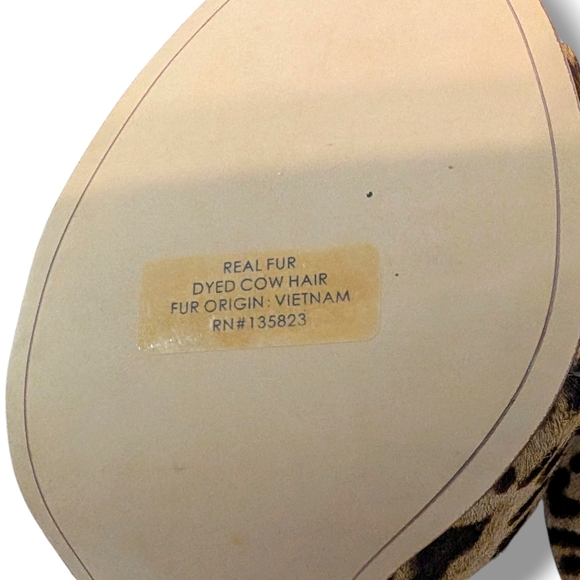 SAM EDELMAN Aly Leopard Print Strappy Heeled Sandals, Size 8 - Picture 10 of 10